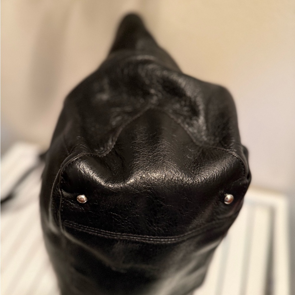 Aimee Kestenberg Black Leather Tote - Picture 3 of 10